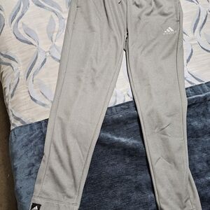Adidas Woman's Gray Track Pants(M)